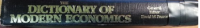 Image of Dictionary of modern economics