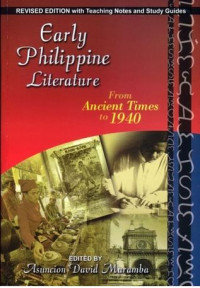 Image of Early Philippine Literature: From Ancient times to 1940