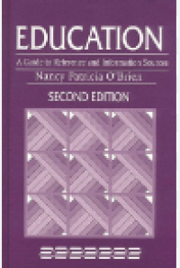 Education a guide to reference and information sources