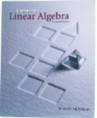 Image of Elementary linear algebra