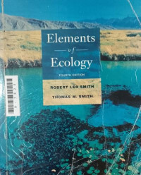 Image of Elements of ecology