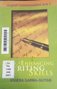 Image of English communication arts 2: enhancing writing skills