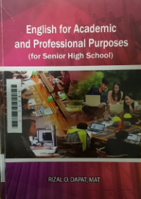 Image of English for academic for senior high school