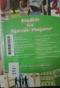 Image of English for specific purpose
