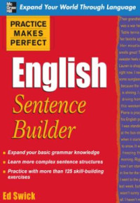 Image of English sentence builder