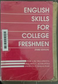 Image of English skills for college freshmen