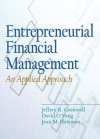 Entrepreneurial financial management an applied approach