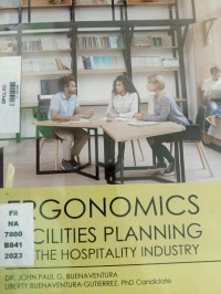 Image of Ergonomics facilities planning for the hospitality industry