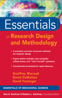 Image of Essentials of research design and methodology