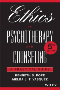 Image of Ethics in psychotherapy and counseling: a practice guide.
