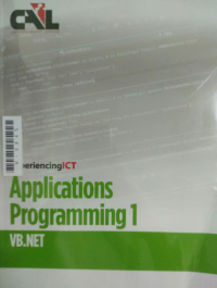 Image of Experiencing ICT Application Programming 1 VB.NET