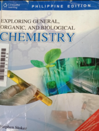 Image of Exploring general, organic, and biological chemistry