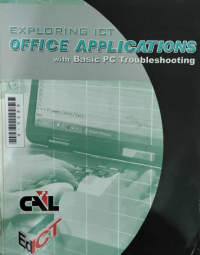 Exploring ICT Office Application With Basic PC Troubleshooting