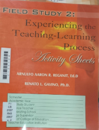 Image of Field study 2; Experiencing the teaching-learning process