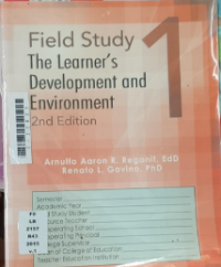 Image of Field study the learners development and environment