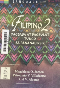 Filipino 2 pagbasa at pagsulat tungo sa pananaliksik