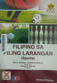 Image of Filipino sa piling larangan (SPORT)