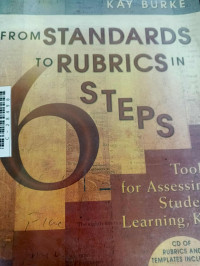Image of From standards to rubrics in steps