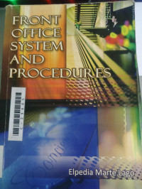 Image of Front office system and procedures