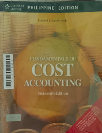 Image of Fundamentals of cost accounting