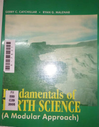 Image of Fundamentals of earth science a modular approach
