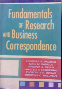 Image of Fundamentals of research and business correspondence