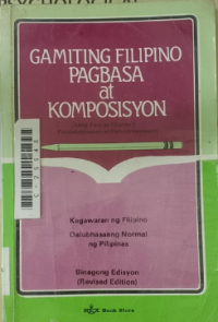 Image of Gamiting filipino pagbasa at komposisyon