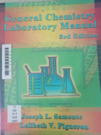 General Chemistry Laboratory Manual