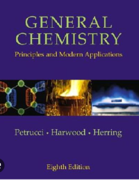 Image of General chemistry principles and modern applications