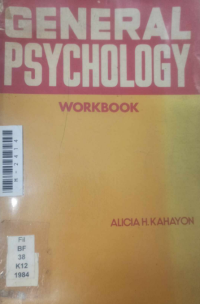 Image of General psychology workbook