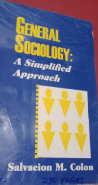 Image of General sociology: a simplified approach