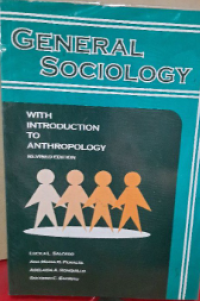 Image of General sociology with introduction to anthropology