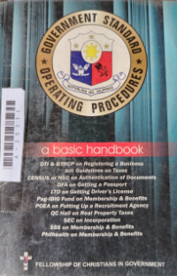 Image of Government standard operating procedures