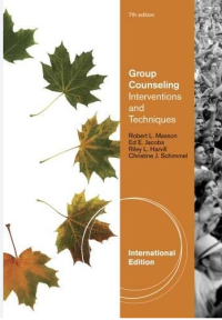 Image of Group counseling interventions and technique
