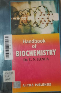 Image of Handbook of biochemistry