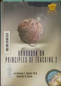 Image of Handbook on principles of teaching 2