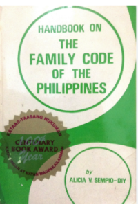 Image of Handbook on the family code of the Philippines