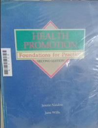 Image of Health promotion, Foundation for practice