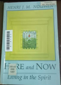 Image of Here and now, Living in the spririt