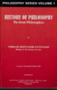 History of phi;osophy the great philosophers