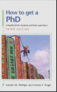 Image of How to get a PhD handbook for students and their supervisors