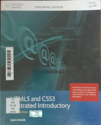 HTML 5 and Sss3: Illustrated introductory