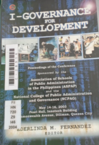 Image of I-governance for development