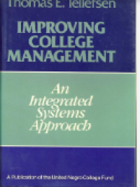 Image of Improving college management : an integrated systems approach