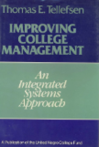 Image of Improving college management an integrated systems approach