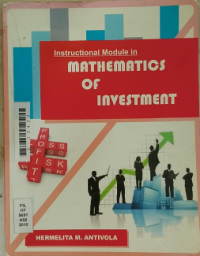 Image of Instructional module in mathematics of investment