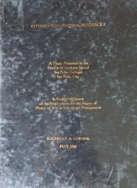 Image of Intervention material in science 9