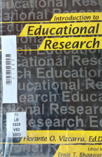 Image of Introduction to educational research