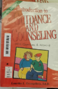 Image of Introduction to guidance and counseling