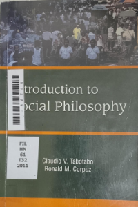 Image of Introduction to social philosophy